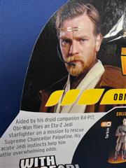 STAR WARS REVENGE OF THE SITH OBI WAN KENOBI WITH PILOT GEAR HASBRO